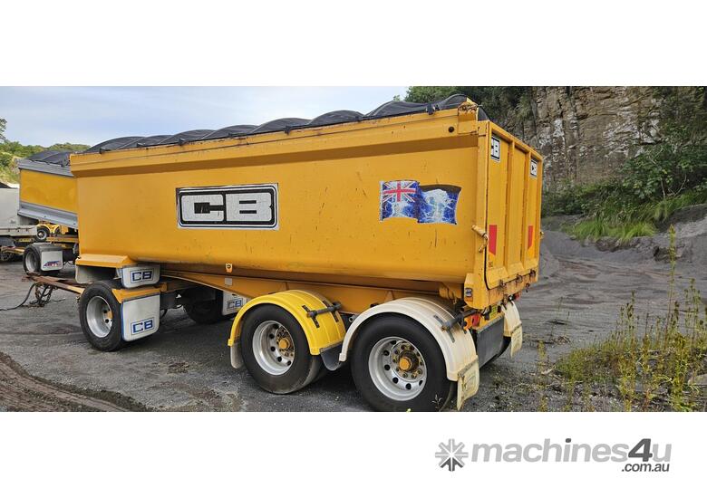 2003 CB Tri-Axle Steel Tipper Trailer