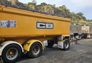 2003 CB Tri-Axle Steel Tipper Trailer
