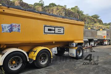 2003 CB Tri-Axle Steel Tipper Trailer