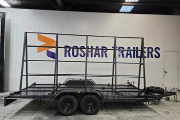 14x6 windows or glass frame trailer