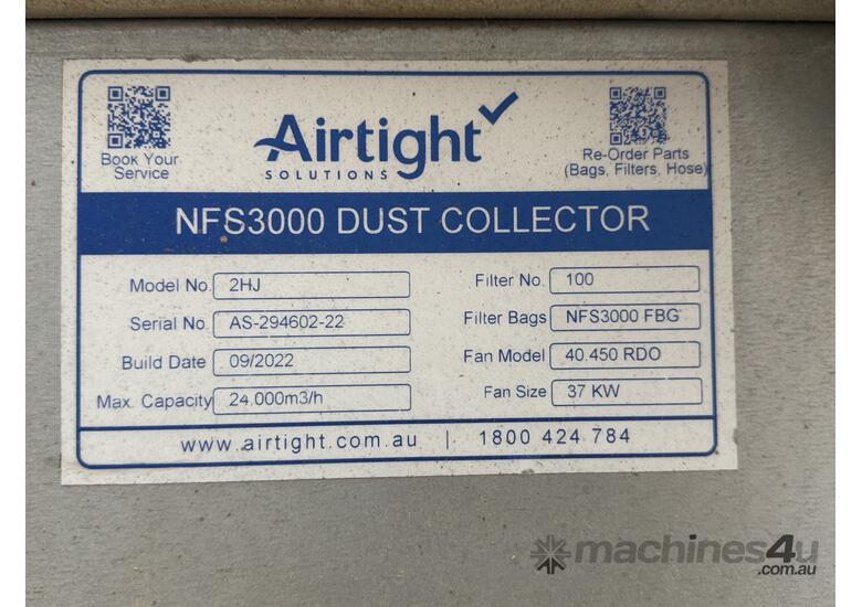 AirTight Dust Extraction System