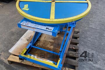 Bishamon EZLoader EZ-30 Automatic Pneumatic Rotating Pallet Positioner 3000Lbs 1364kg SWL