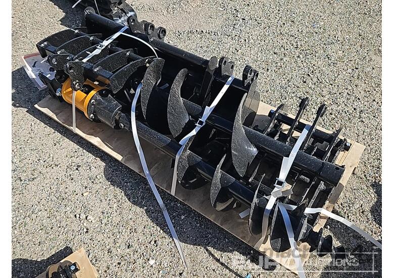 Unused Captok Qty (8 of), Quick Hitch, Rake, Ripper, Auger, 12