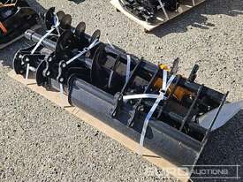 Unused Captok Qty (8 of), Quick Hitch, Rake, Ripper, Auger, 12