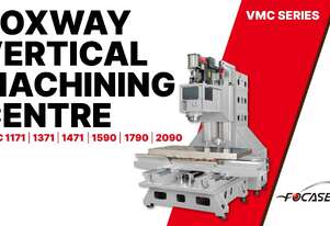 Built for the Toughest Jobs: The Focaseiki Boxway Vertical Machining Centre Series.