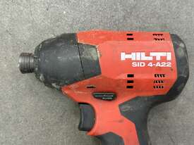 Hilti SID 4-A22 Cordless Impact Driver - picture1' - Click to enlarge