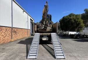 3.3m - 9Tonne Heavy Duty Steel Track,Rubber Pads on steel,Rubber Track & Rubber Tyre Machinery Loadi