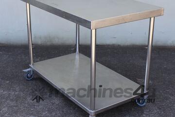 2 Tier Stainless Steel Table