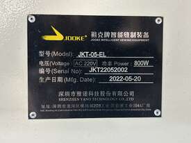 2022 Joote JKT-05-EL Non-Iron Pocket Patch Machine - picture0' - Click to enlarge