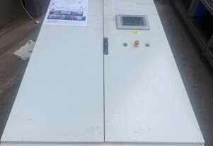 Allen Bradley compact logix PLC system cabinet Panel View PLUS 700 2711P-RDT7C