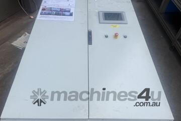 Allen Bradley compact logix PLC system cabinet Panel View PLUS 700 2711P-RDT7C