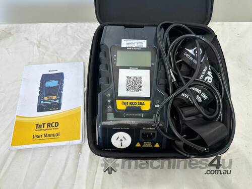TnT RCD 20a Portable Appliance Tester
