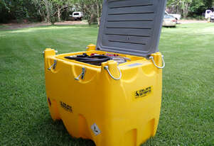 New Italian 600L Diesel Fuel Cell Tank, 12v Pump, Bowser trigger & Level Gauge