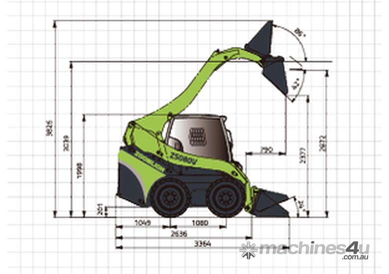 FERAAQuip skid steer loader - ZS090V ($1211 per month - Finance Available)