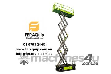 FERAQuip 10m high Scissor Lift ZS0808AC-LI ($398 per month Finance Available NOW)
