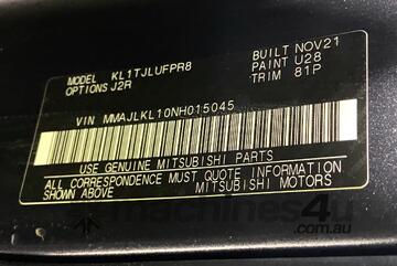 2021 Mitsubishi Triton 4x4 GLX+ Dual Cab T/Diesel (Auto)