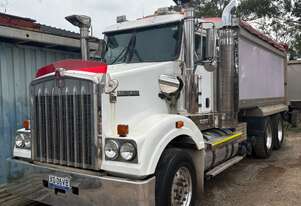 2011 Kenworth T409 SAR 6x4 Prime Mover Tipper & Borcat Quadaxle Dog Tipper Trailer