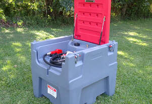 New 440L Diesel Fuel Cell Tank with 12v Pump & Bowser nozzle & Level Gauge