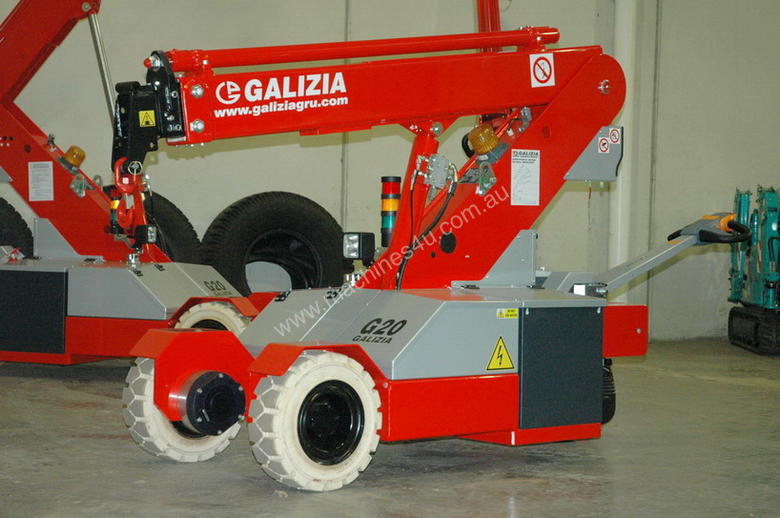 caption 2012 GALIZIA G20 MINI CRAWLER CRANE