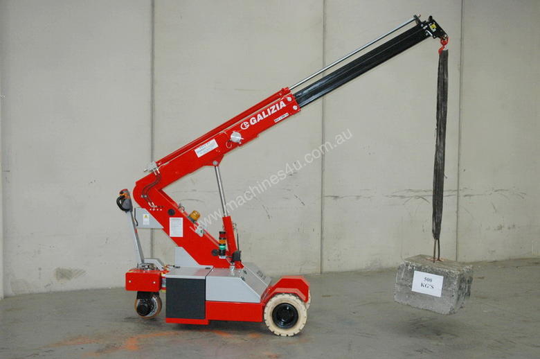 caption 2012 GALIZIA G20 MINI CRAWLER CRANE