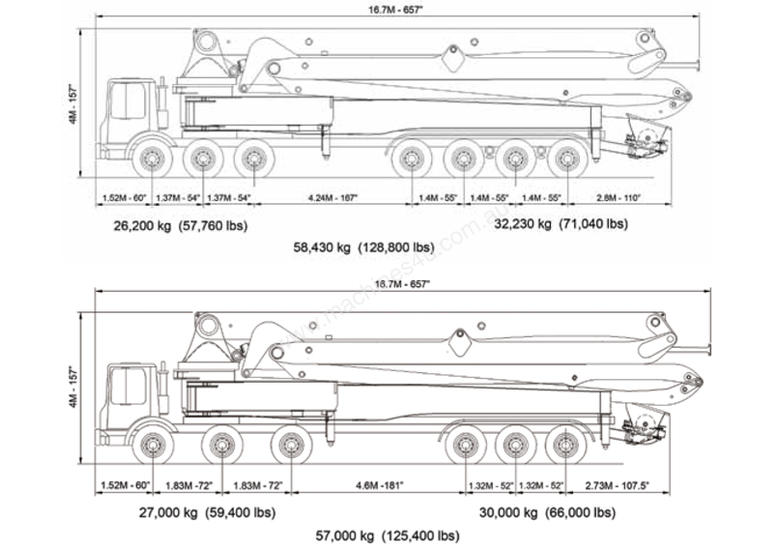 caption New Concrete Pump CCP-65SZ5-180