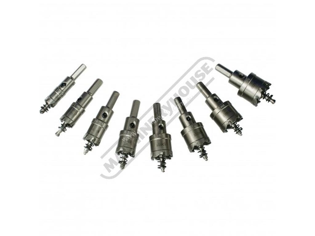 New alcock D108 Metric Carbide Tipped Hole Saw Set 16 35mm Professional