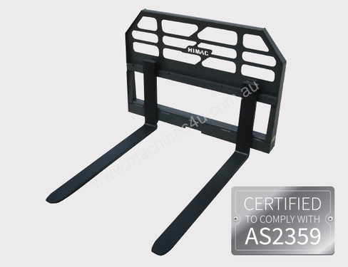 1500kg Pallet forks - Certified to AS2359