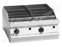 FAGOR Gas 700mm Cast Iron Charcoal Grill BG7-10