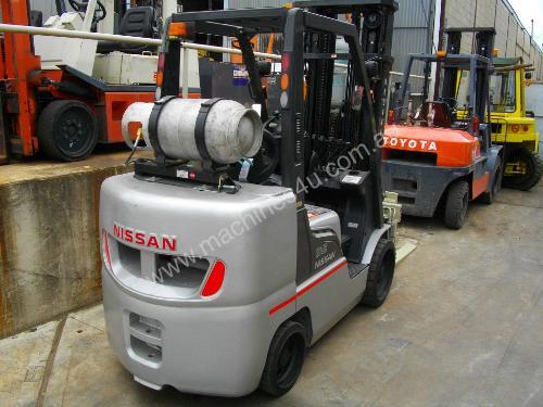 caption Hire forklift with rotator