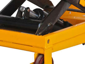 52015 - Double scissor lift hydraulic table cart 350Kg - picture0' - Click to enlarge