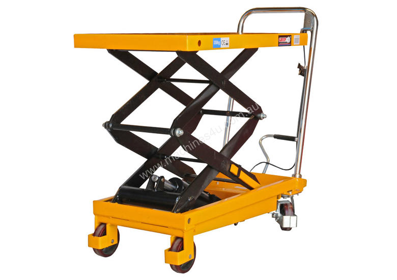 New Grip 52015 Double Scissor Lift Hydraulic Table Cart 350kg