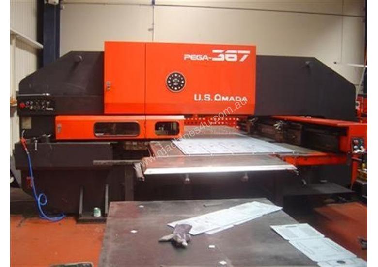 caption AMADA PEGA 367 Turret Punch