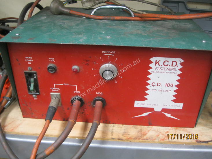 caption KCD 180 PIN WELDER