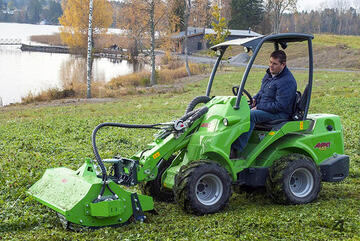 Avant Flail Mower Attachment for Avant Mini Loader