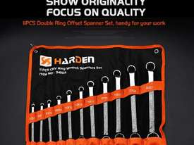 Harden Metric 11 piece Ring Spanner Set - picture0' - Click to enlarge