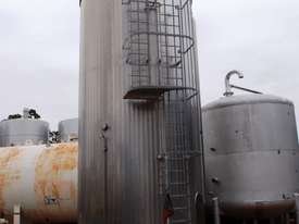 Stainless Steel Storage Tank (Vertical), Capacity: 30,000Lt - picture0' - Click to enlarge