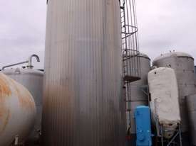 Stainless Steel Storage Tank (Vertical), Capacity: 30,000Lt - picture1' - Click to enlarge