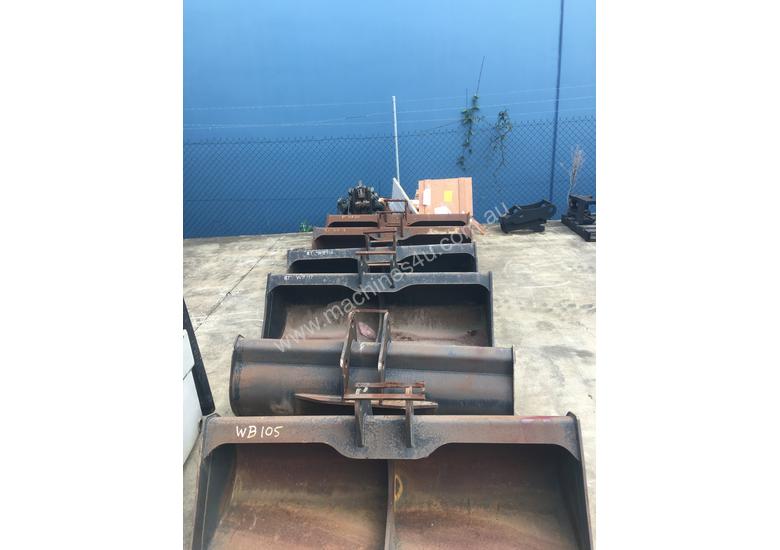 caption Excavator Buckets