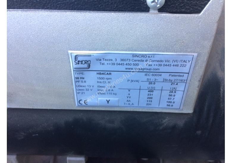 caption 20kVA Alternator