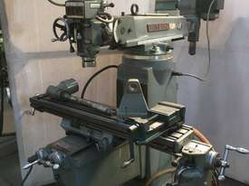 Pacific FT-2 Turret Milling Machine with Slotting Attachment - picture0' - Click to enlarge