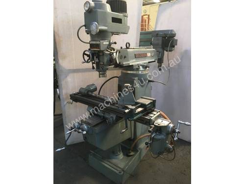 Pacific FT-2 Turret Milling Machine with Slotting Attachment