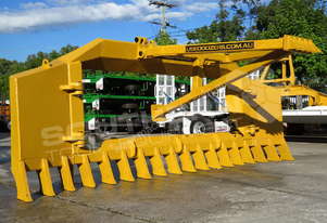 CAT D5N / D6N dozer Stick Rake Tree Spear DOZRAKE