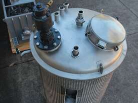 Stainless Steel Dimple Jacketed Mixing Tank. - picture1' - Click to enlarge