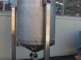 Stainless Steel Dimple Jacketed Mixing Tank. - picture6' - Click to enlarge