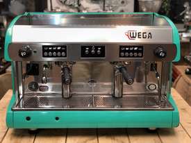 WEGA POLARIS 2 GROUP HIGH CUP ACQUA ESPRESSO COFFEE MACHINE CAFE CART BAR - picture1' - Click to enlarge