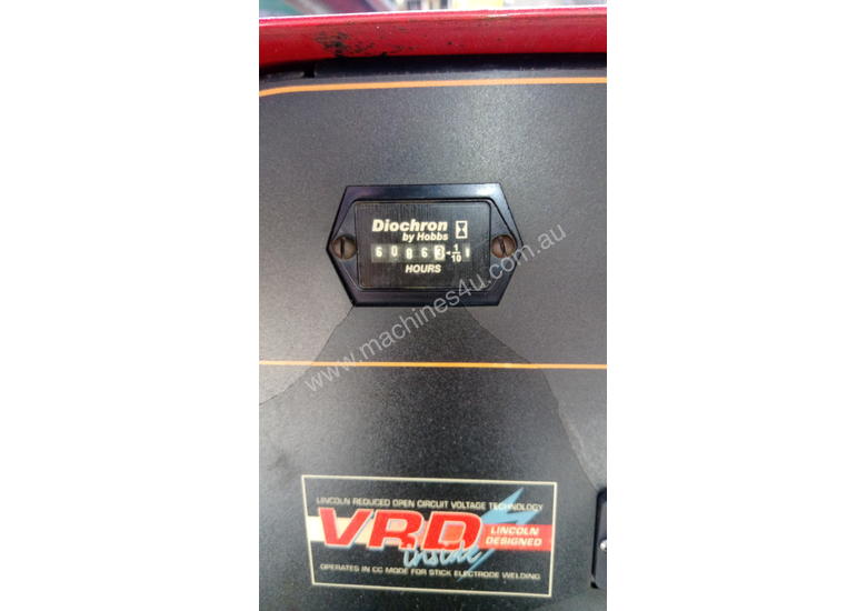 caption Lincoln Vantage 575 Diesel Welder Generator 3 Phase 415 Volt Supply