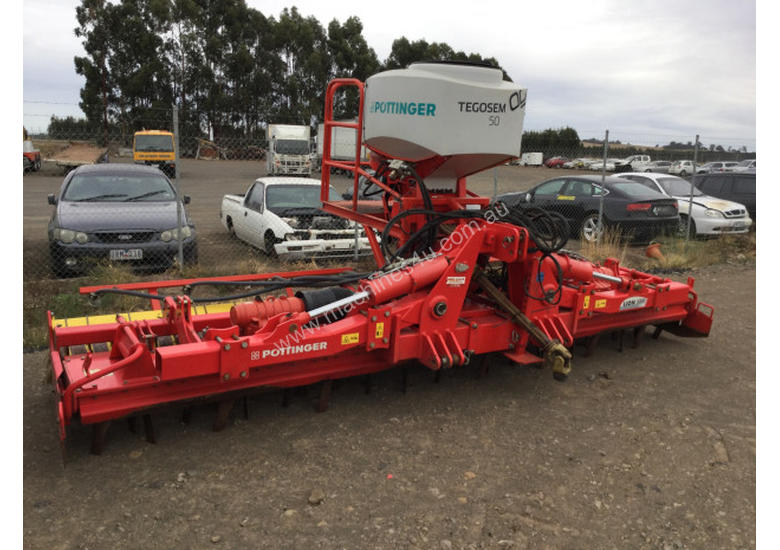 caption Pottinger Lion 5000 Power Harrows Tillage Equip