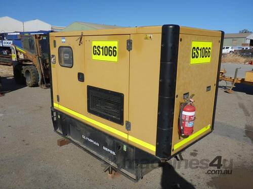 2012 Olympian GEP88-3 88 KVA Silenced Enclosed Generator (GS1066)