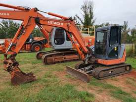HITACHI ZX60 USB 3F RUBBER TRACKED HYDRAULIC EXCAVATOR - picture1' - Click to enlarge