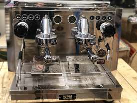 WPM KD 510 2 GROUP STAINLESS STEEL BRAND NEW ESPRESSO COFFEE MACHINE - picture1' - Click to enlarge